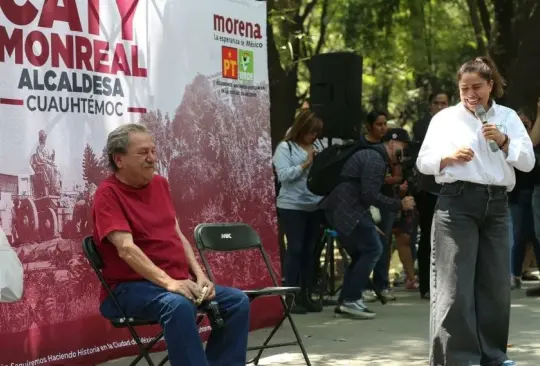 Caty Monreal lidera las encuestas en la carrera por la alcaldía Cuauhtémoc