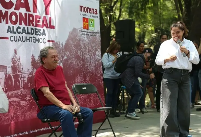 Caty Monreal lidera las encuestas en la carrera por la alcaldía Cuauhtémoc Caty Monreal lidera las encuestas en la carrera por la alcaldía Cuauhtémoc