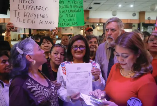 Aleida Alavez se compromete a garantizar la sostenibilidad de los mercados en Iztapalapa