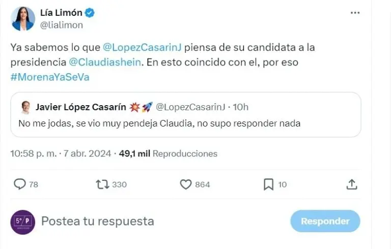Candidato de Morena en Álvaro Obregón asegura ser Víctima de Hackeo tras insultos a Sheinbaum - Captura de pantalla