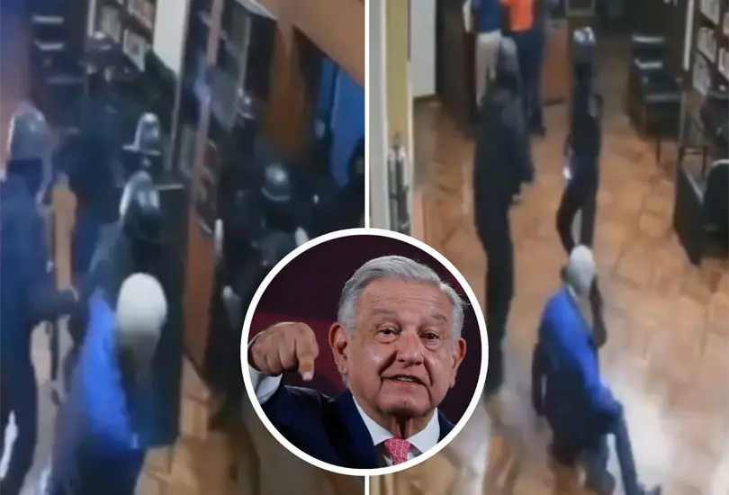 El nuevo video de la irrupci&oacute;n a la embajada de M&eacute;xico en Ecuador. 