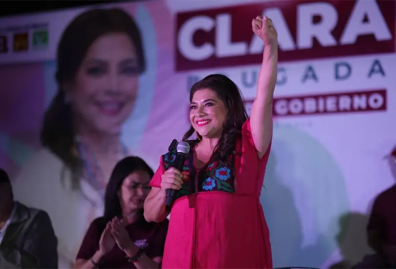 Clara Brugada env&iacute;a contundente mensaje a Taboada: vamos a derrotar en su propia casa