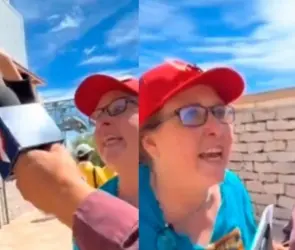 VIDEO| Extranjeros corren a mexicanos de mirador público durante el eclipse y niña los confronta: “Nosotros vivimos aquí”