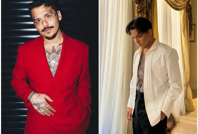 &iquest;Cu&aacute;nto le cost&oacute; a Christian Nodal retirarse los tatuajes de la cara?