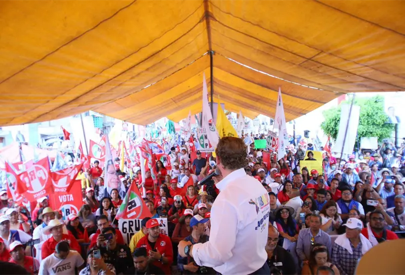 Santiago Taboada busca ganar la jefatura de la Ciudad de M&eacute;xico en las elecciones del 2 de junio de 2024
