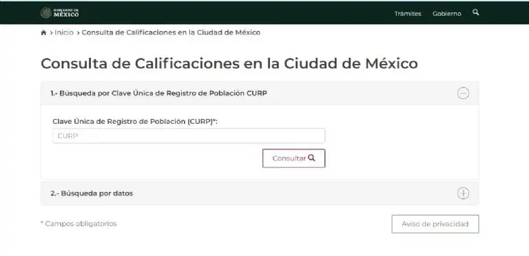Así puedes consultar y descargar la boleta de calificaciones SEP 2024 - Captura de pantalla