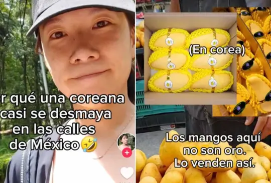 Quedó sorprendida ante las muestras que te dan antes de comprar el mango