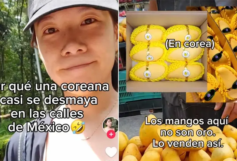 Qued&oacute; sorprendida ante las muestras que te dan antes de comprar el mango