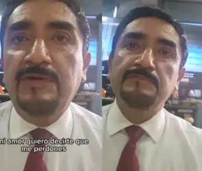 VIDEO| Mujer obliga a su esposo a confesar infidelidad y lo EXHIBE en redes: "lamento hacerte daño"