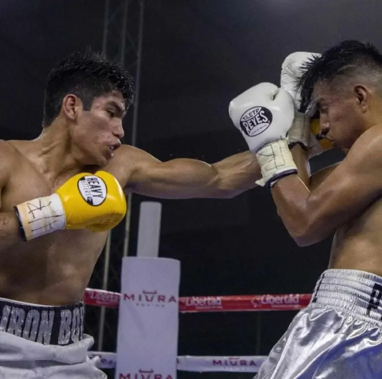 El joven boxeador se encuentra subiendo en el medio poco a pocoFoto: Instagram @ironboy_alvarado