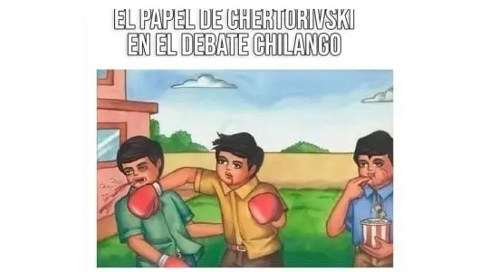 Salomón se divirtió mucho en el debate Salomón se divirtió mucho en el debate