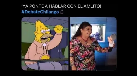 Al menos sí habló de AMLO Al menos sí habló de AMLO