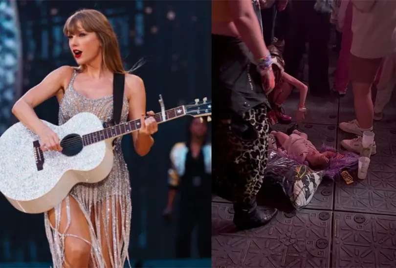 Taylor Swift: fan deja a su beb&eacute; en el suelo durante concierto y causa indignaci&oacute;n en redes