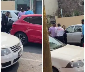 Captan el momento exacto en el que sujeto aplica llave china a policía y lo deja inconsciente