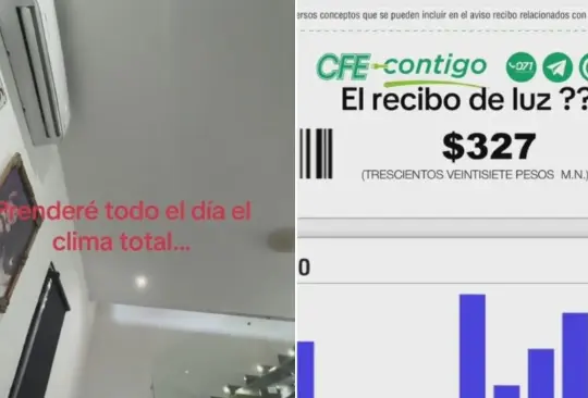 Hombre presume su recibo de luz Hombre presume su recibo de luz