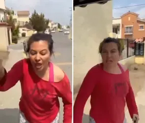 "¡Lárgate a la!": Exhiben en video a mujer agrediendo a repartidor de Rappi