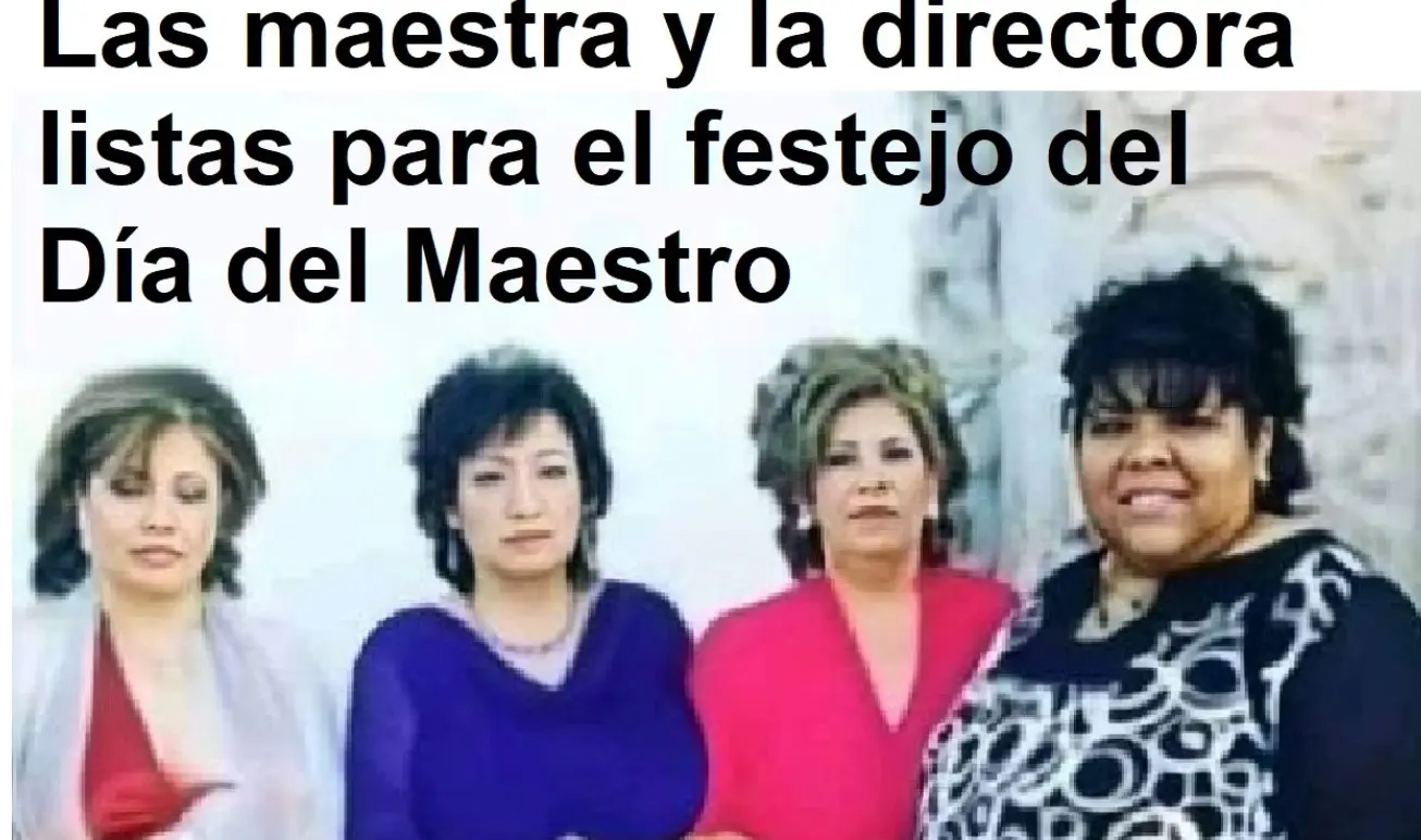 Listas para el festejo