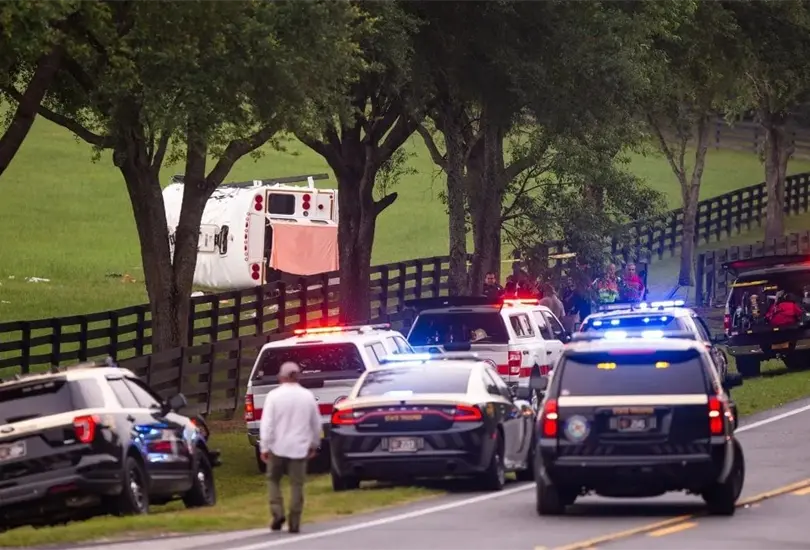 Tragedia en Florida: Accidente de autob&uacute;s deja 8 muertos, incluidos migrantes mexicanos