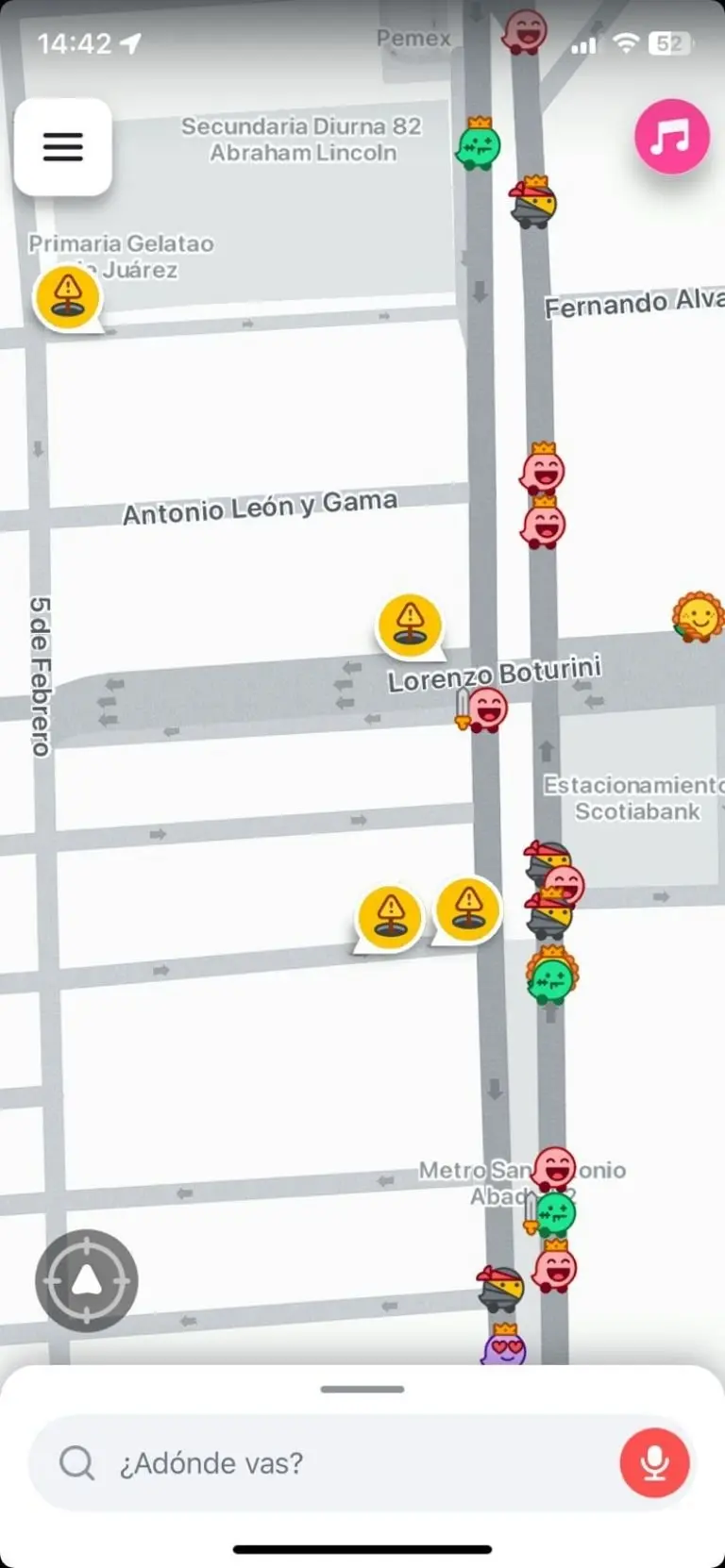Hasta cuatro baches se pueden encontrar en un breve cuadrante en la Cuauhtémoc.