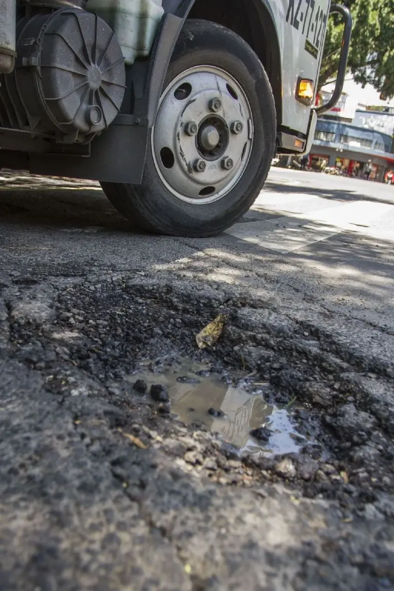 Baches en la Ciudad de México. (Cuartoscuro)