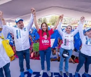 Libia García prevé guerra sucia en su contra: "van abajo en las encuestas, están desesperados"