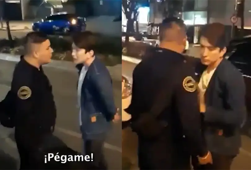 Filtran nuevo video del hijo de X&oacute;chitl G&aacute;lvez agrediendo a polic&iacute;as de la CDMX