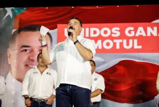 El candidato a la gubernatura de Yucatán busca ganar las elecciones del 2 de junio