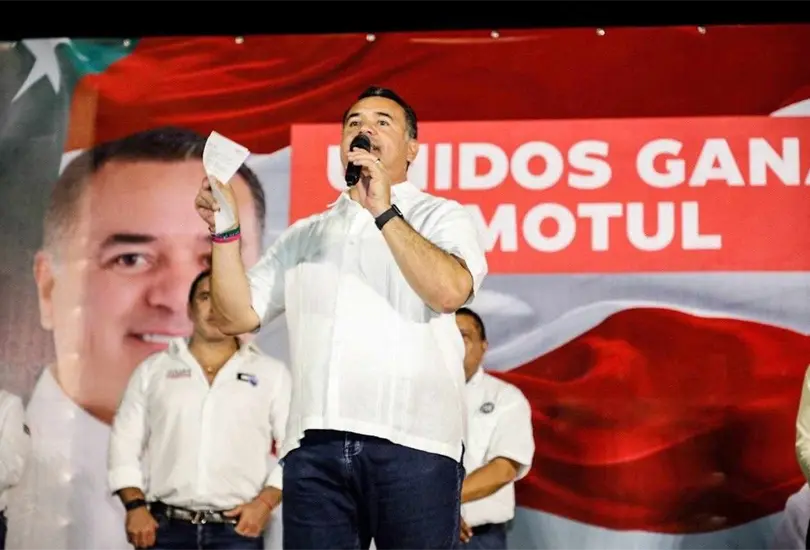 El candidato a la gubernatura de Yucat&aacute;n busca ganar las elecciones del 2 de junio