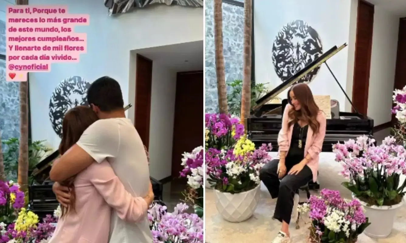 No es la primera vez que tiene esos detalles, aunque en otros a&ntilde;os le ha llenado la casa con otro tipo de flores.