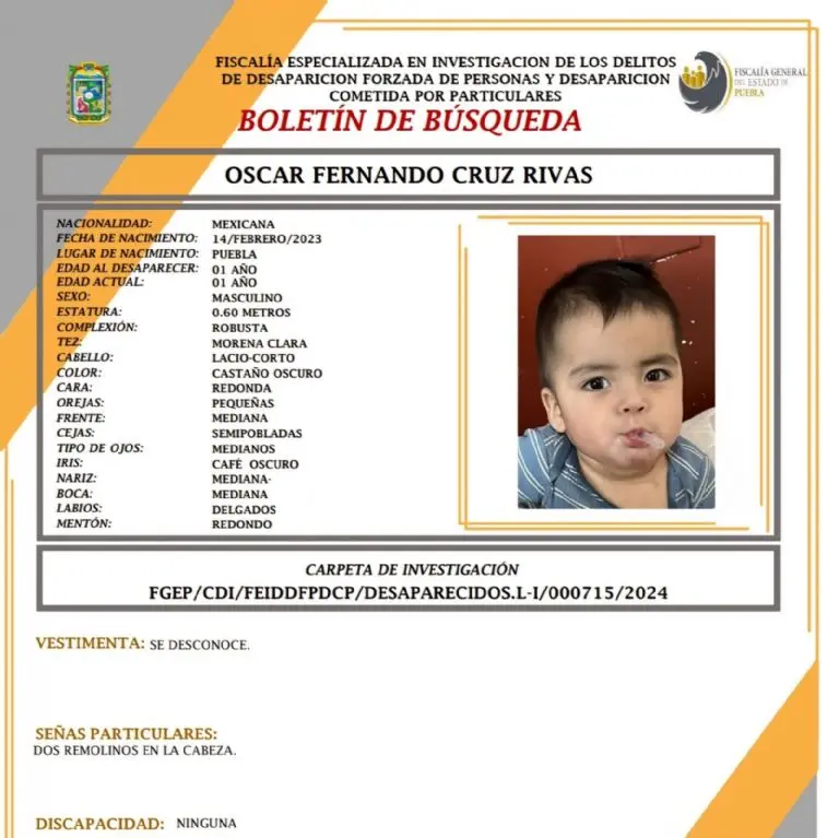 Desaparece familia poblana en Nuevo León- Fiscalía de Puebla