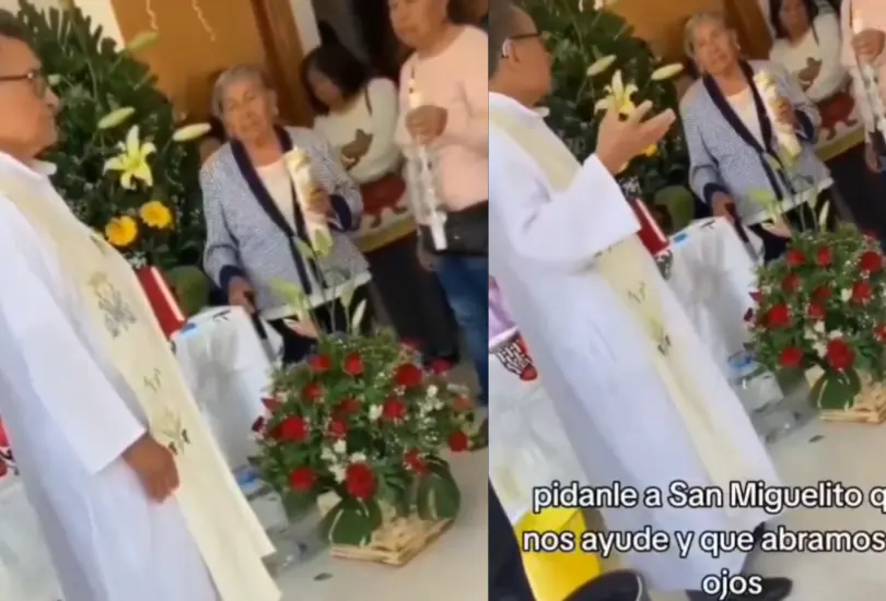 P&aacute;rroco pide votar a favor de X&oacute;chitl G&aacute;lvez durante una misa en Puebla