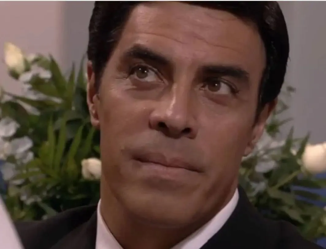 Luis Gatica interpretó a Cayetano Martínez, el novio de Cristina.