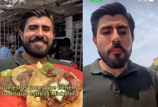 Influencer critica taquería que ganó estrella Michelin