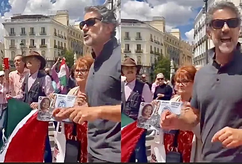 Mexicano en España canta "Gimme tha Power" de Molotov a favor de la "Marea Rosa" y desata burlas | VIDEO Mexicano en España canta "Gimme tha Power" de Molotov a favor de la "Marea Rosa" y desata burlas | VIDEO