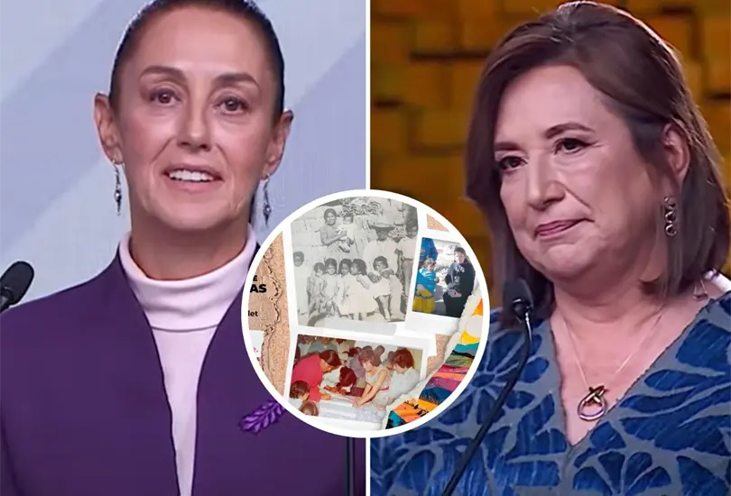Gálvez recuerda niñez de Sheinbaum. Gálvez recuerda niñez de Sheinbaum.