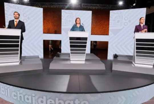 Así se vivió el tercer debate presidencial 