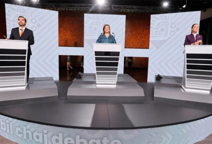 As&iacute; se vivi&oacute; el tercer debate presidencial 