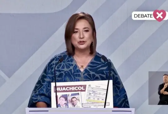 Xóchitl Gálvez suelta bomba en pleno debate: Mario Delgado es investigado en EU por "huachicol fiscal"