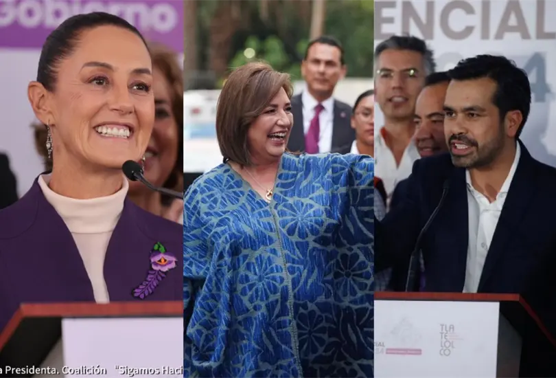 &iquest;Qui&eacute;n gan&oacute; el tercer debate presidencial entre Sheinbaum, G&aacute;lvez y M&aacute;ynez?