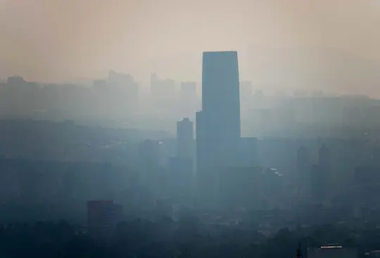 Esta es la calidad del aire en el Valle de México. 