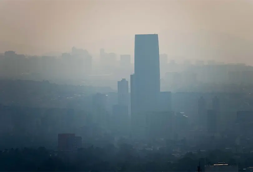 Esta es la calidad del aire en el Valle de México. Esta es la calidad del aire en el Valle de México.