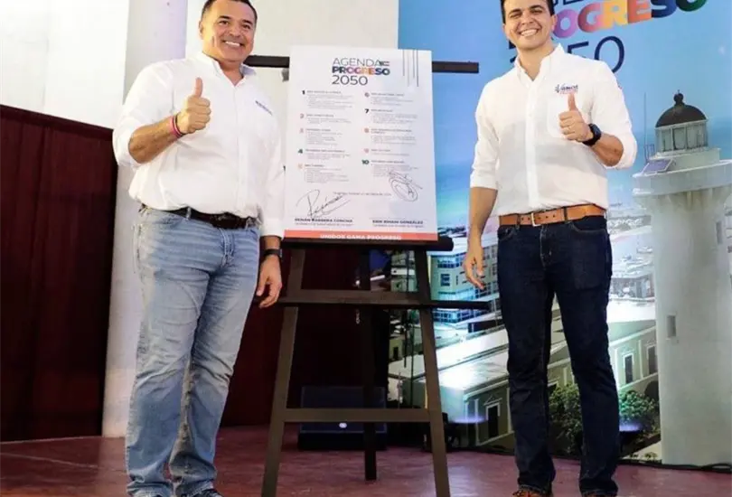 Ren&aacute;n Barrera firm&oacute; ocho compromisos por la ni&ntilde;ez y la juventud de Yucat&aacute;n.