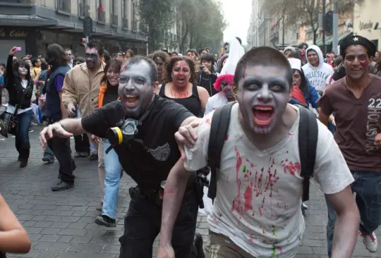 El cine de terror de los géneros más vistos en México, tanto que hasta marchas zombie se hacen en la capital