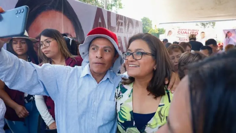 Aleida Alvez promete terminar con la venta de plazas en alcaldía Iztapalapa - Especial