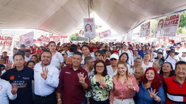 Aleida Alvez promete terminar con la venta de plazas en alcaldía Iztapalapa - Especial