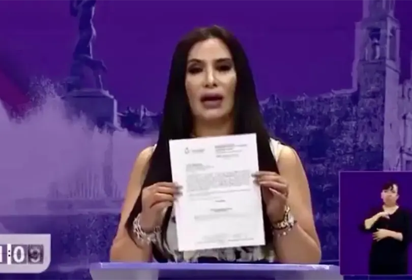 Candidata de MC en &Aacute;lvaro Obreg&oacute;n declina en Debate Electoral a favor de Morena