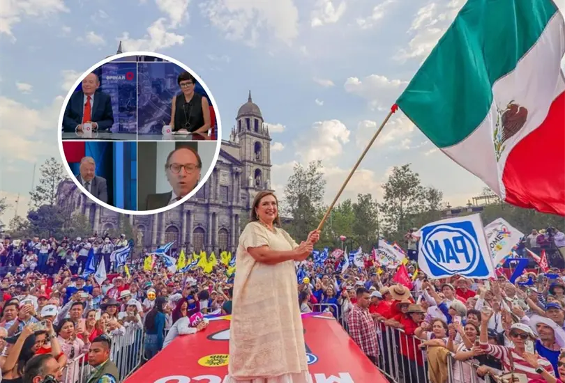 Se burlan de X&oacute;chitl G&aacute;lvez en Televisa. 