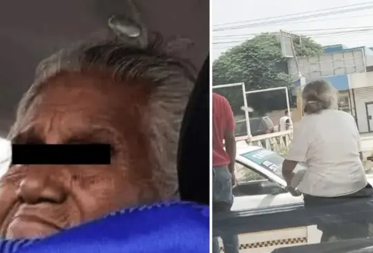 La abuelita fue detenida gracias a denuncia que presentó un taxista 