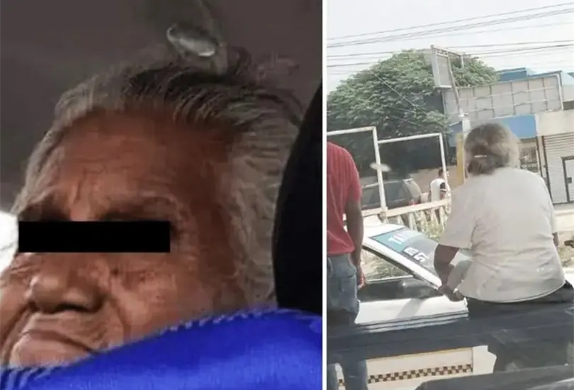 La abuelita fue detenida gracias a denuncia que presentó un taxista La abuelita fue detenida gracias a denuncia que presentó un taxista