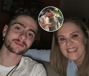 "Frijoles, pero en casa": Erika Buenfil reacciona a fotos de su hijo con Ernesto Zedillo Jr.